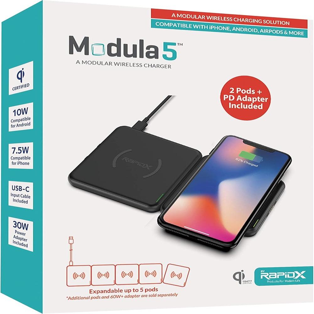 RAPIDX 2 Phone Pods + 30W Adapter RX-MP01B2PK - Black
