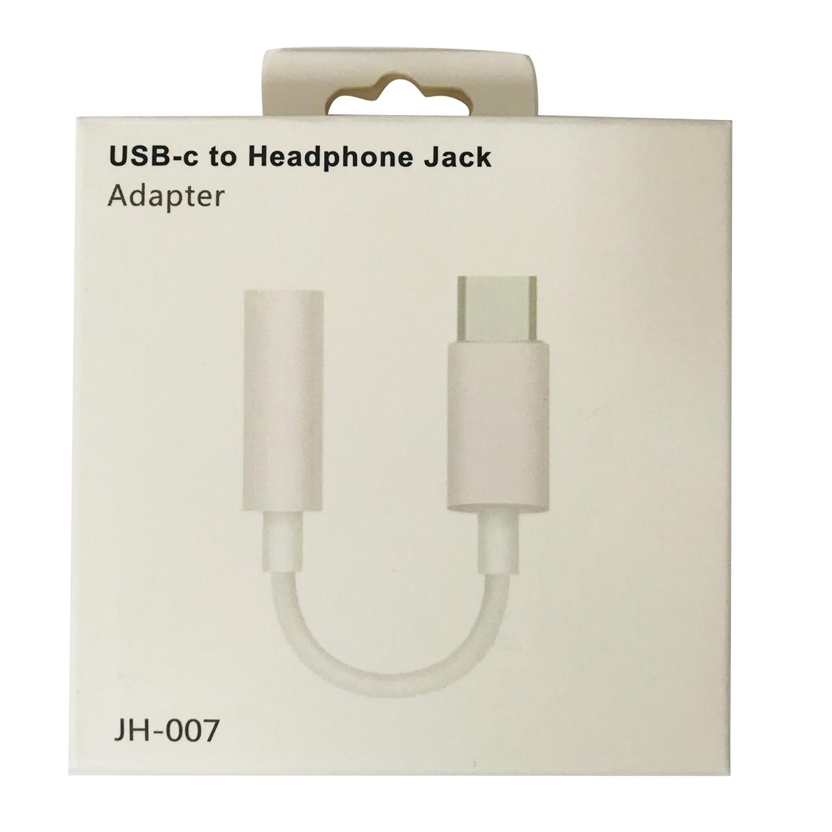 Digital-chipped Earpiece Adapter for Type C (no mic) in White, photo 4 of 4