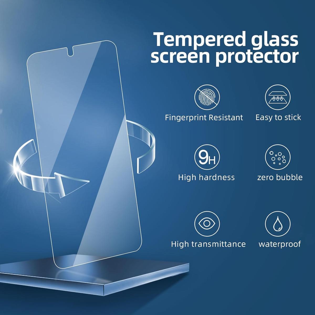Pack of 3 Samsung Galaxy S25 Tempered Glass Screen Protectors – Ultra Durable, Scratch Resistant & HD Touch Sensitive, photo 3 of 4