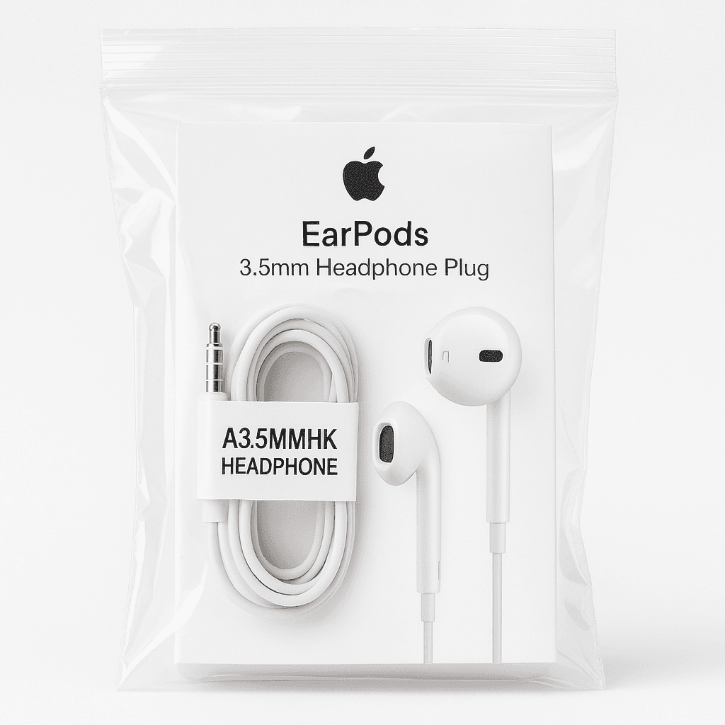 Universal 3.5mm Earbuds (Apple-Style) with In-Line Control, photo 2 of 3
