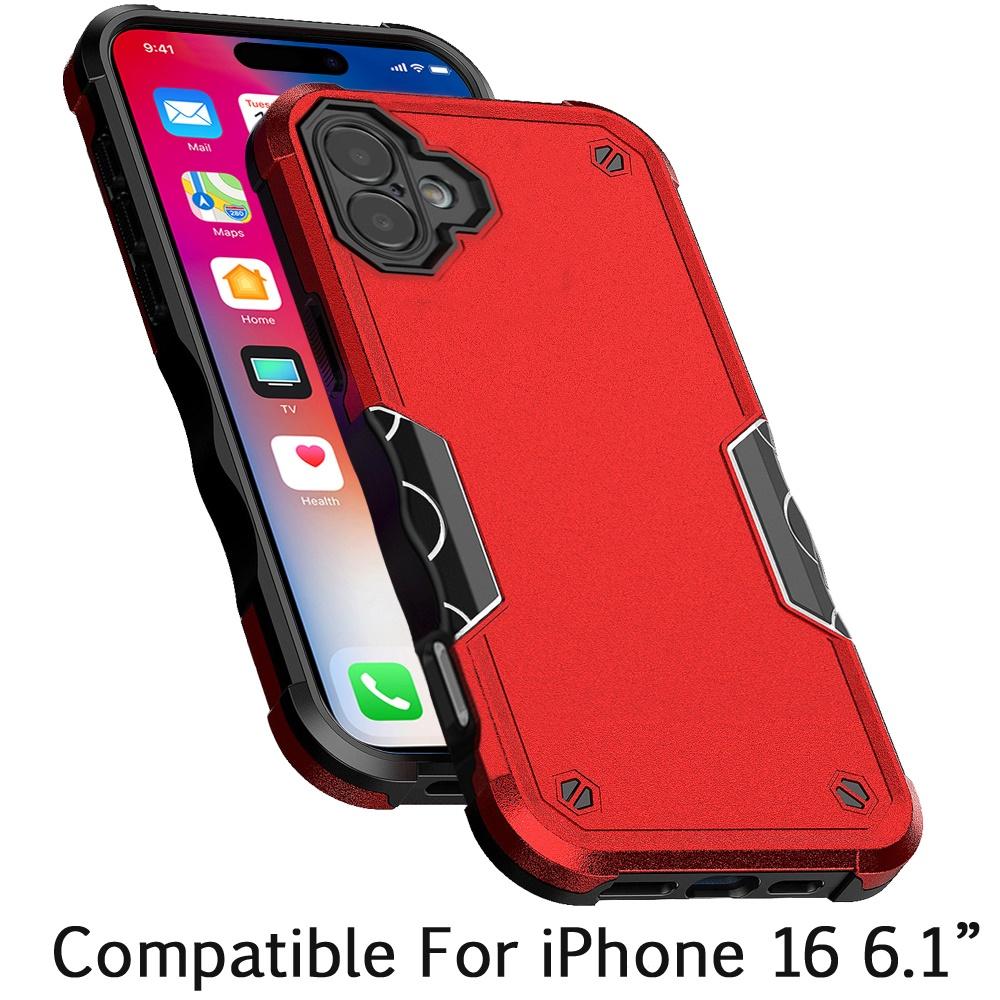 iPhone 16 6.1" Tough Shockproof Hybrid Case – Exquisite Design, photo 4 of 5