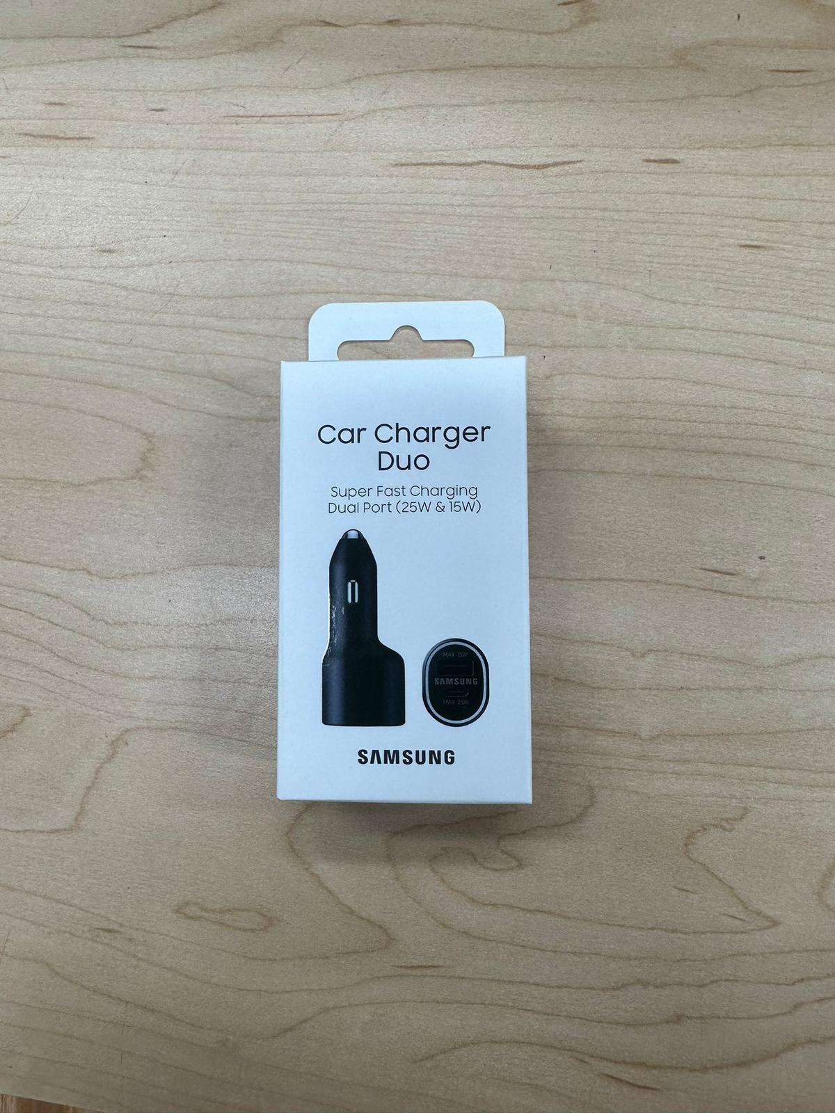 Samsung Car Charger Duo – 25W + 15W Super Fast Charging, photo 2 of 2