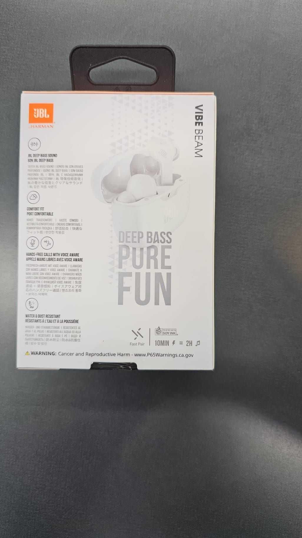 JBL Vibe Beam True Wireless Bluetooth Earbuds, photo 2 of 2