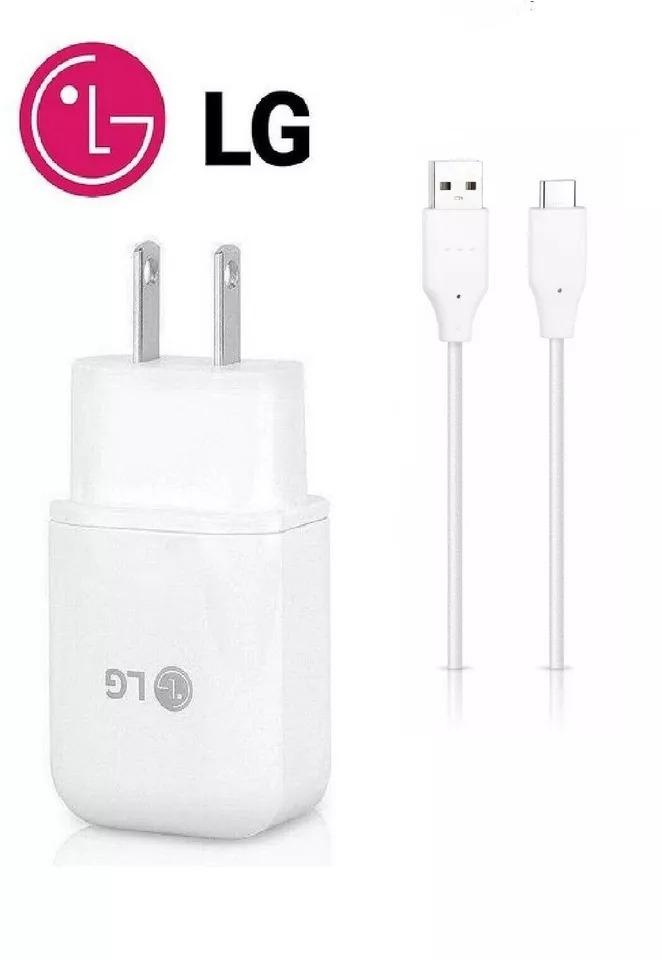 LG ORIGINAL FAST ADAPTIVE CHARGER+LG TYPE C USB FOR LG G5,G7,G8 ThinQ