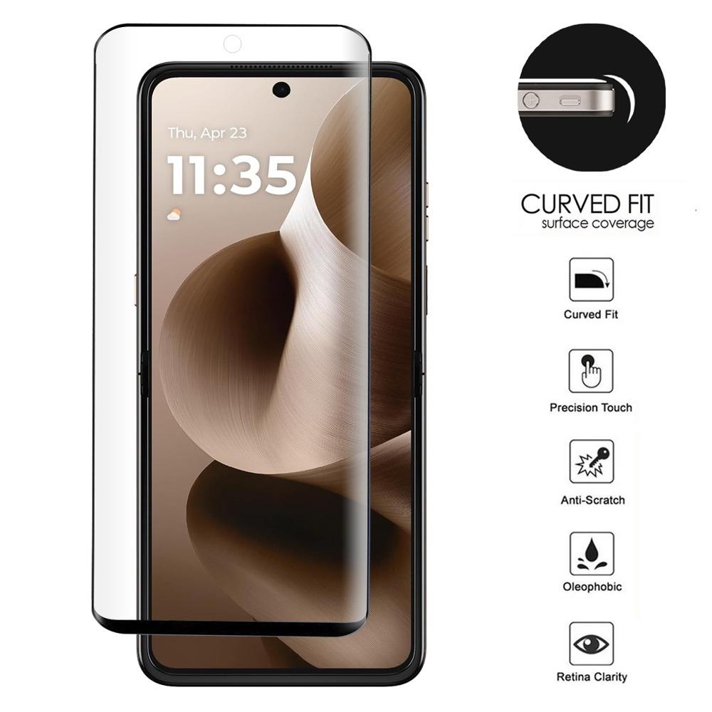 Motorola Razr Ultra 2025 Full Edge Curved Tempered Glass Protector