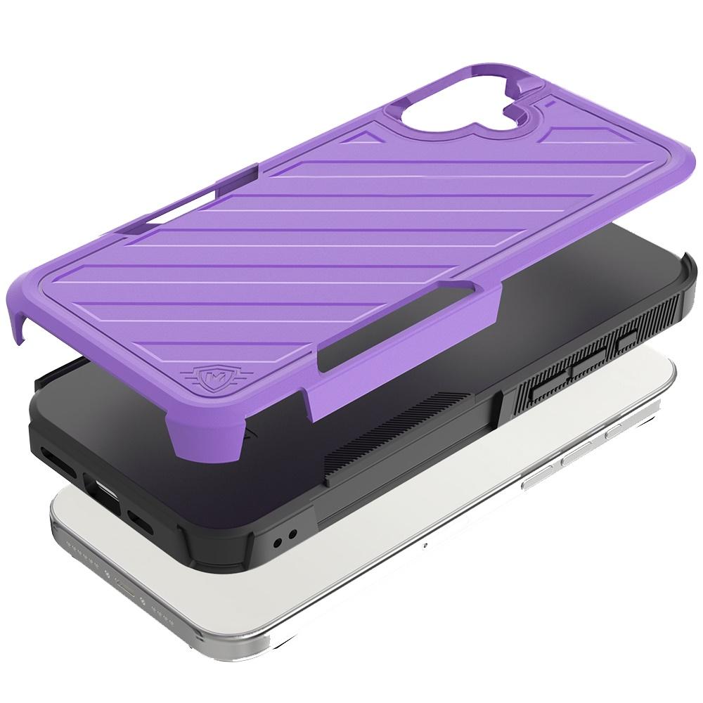 iPhone 16 6.1" Noble Lined Dual Layer Hybrid Case – Shockproof, photo 4 of 8