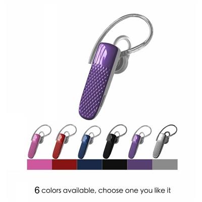 In Ear Mono Bluetooth Earpieces with Microphone and Music 618M in Purple, photo 6 of 7