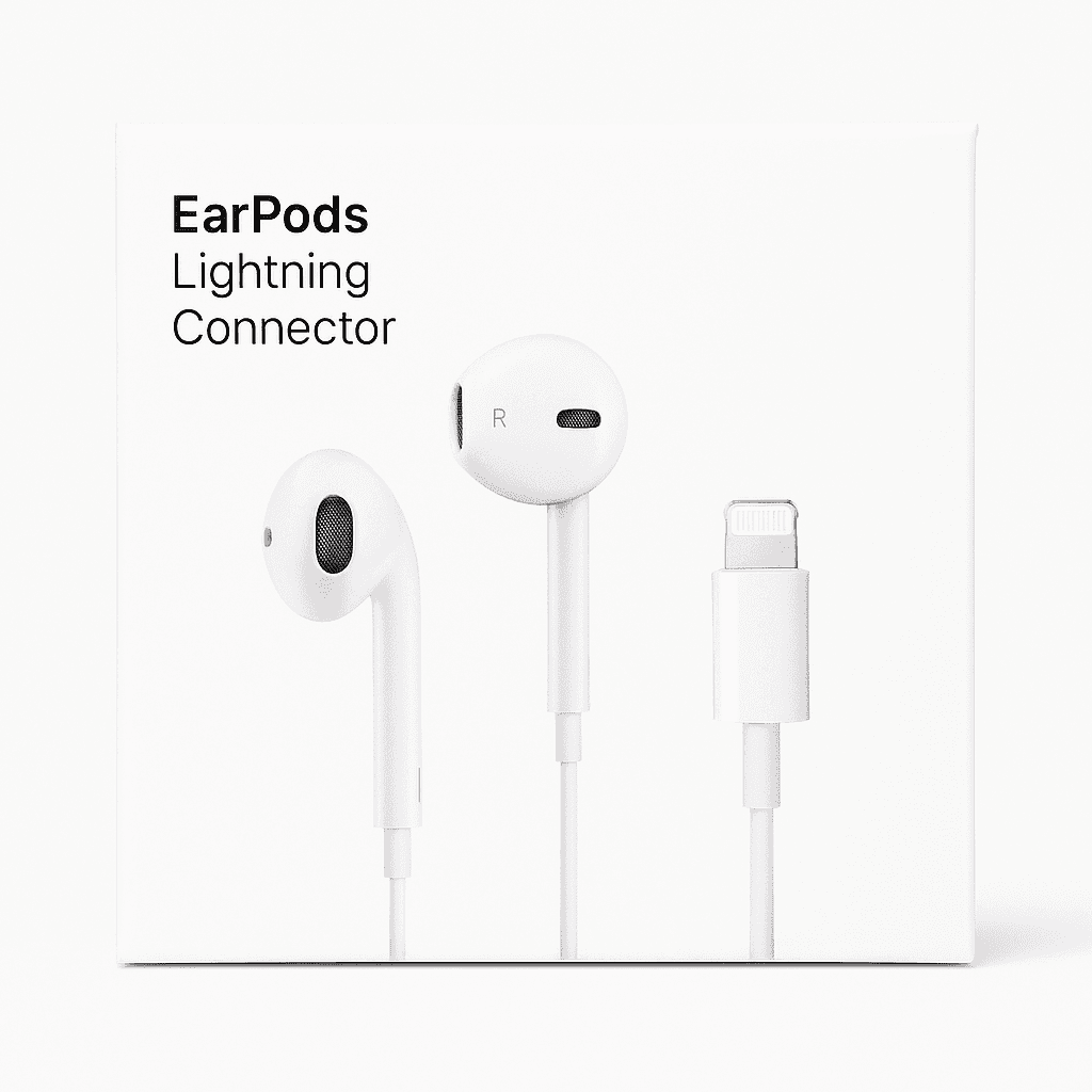 EarPods Style Wired Earphones with Lightning Connector