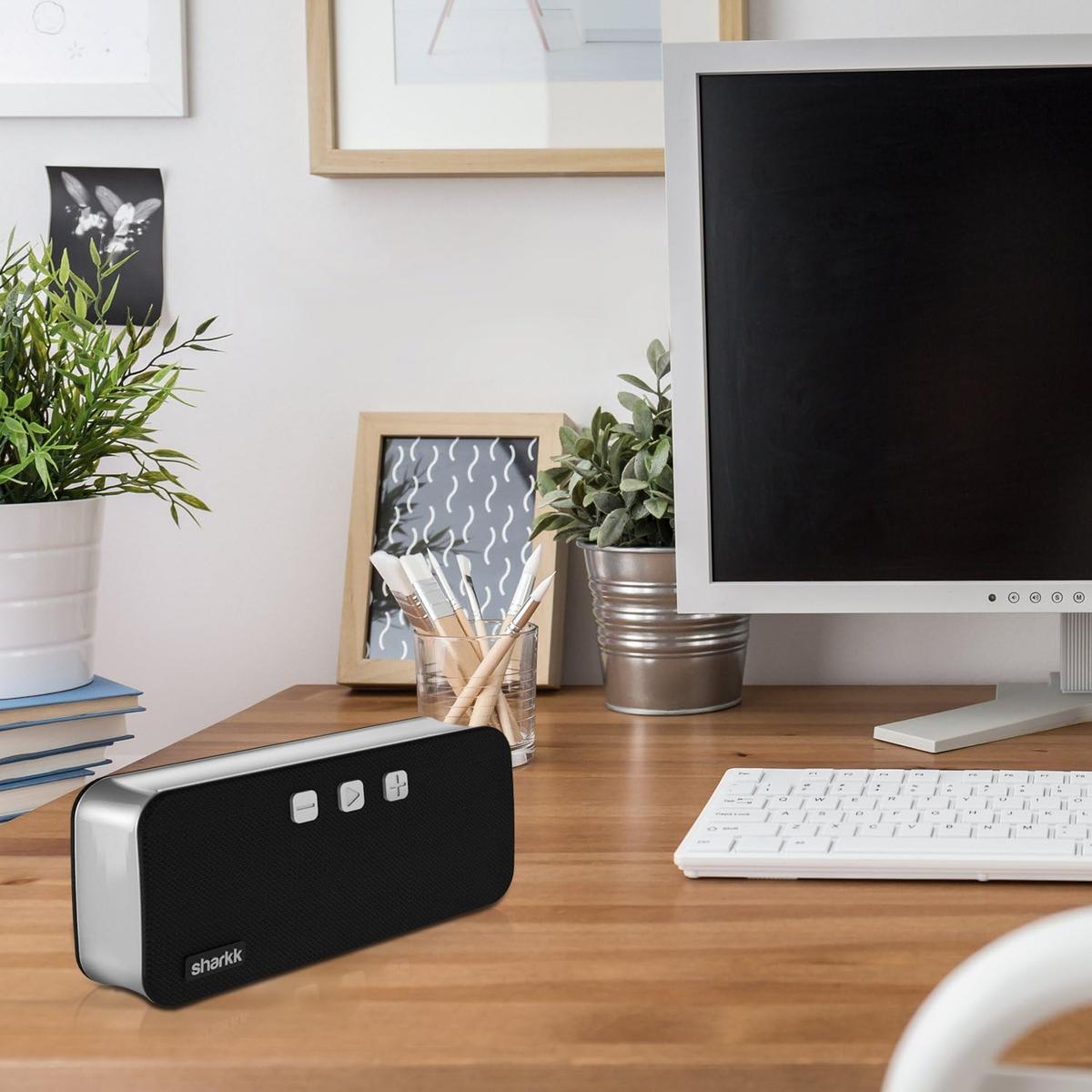 Sharkk Graham 20W Bluetooth Speaker with Bluetooth 4.2 Technology Portable Wireless Speaker with Built In Mic and 2500mAh Battery, photo 2 of 5