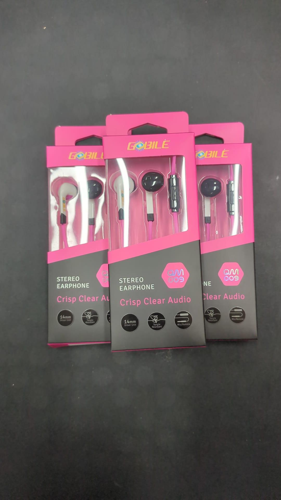 Pack of three Inner-ear headphones pink for Audio ( One for $4.99 )