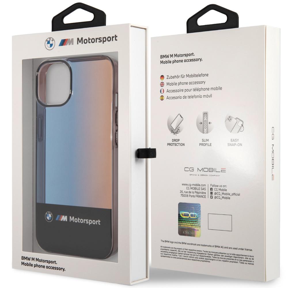BMW M Motorsport Hard Case for iPhone 14 – Gradient Blue/Orange Finish, photo 3 of 3
