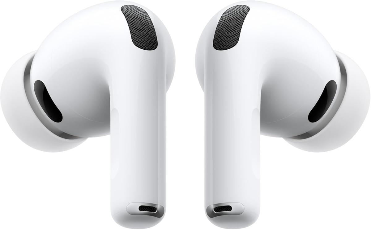 Original Apple AirPods Pro 3 Wireless Earbuds, Active Noise Cancellation, Live Translation, Heart Rate Sensing, Hearing Aid Feature, Bluetooth Headphones, Spatial Audio, High-Fidelity Sound, USB-C Charging