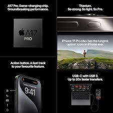 apple iphone 15 pro max unlocked 256 GB like a new 90 days warranty. unlocked work with all carriers Excellent Quality., photo 3 of 3