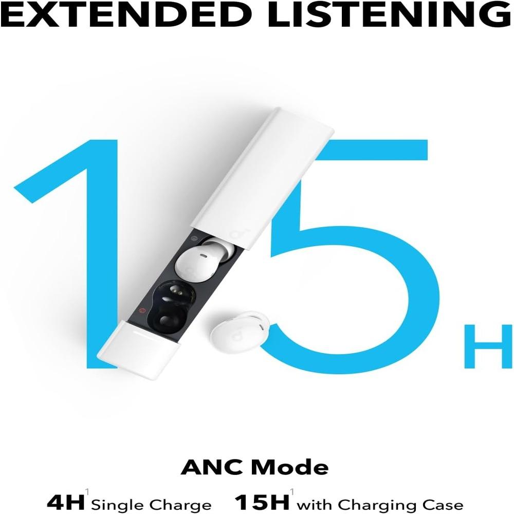 ANKER SOUNDCORE A30I TRUE WIRELESS BLUETOOTH EARBUDS - WHITE