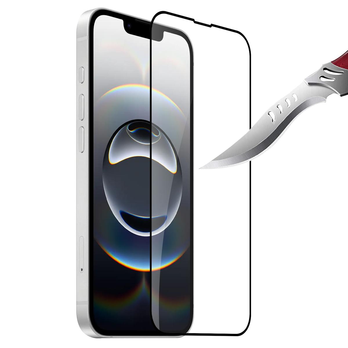 iPhone 17E / 16E / SE4 Black edged Tempered Glass (Black), photo 2 of 2