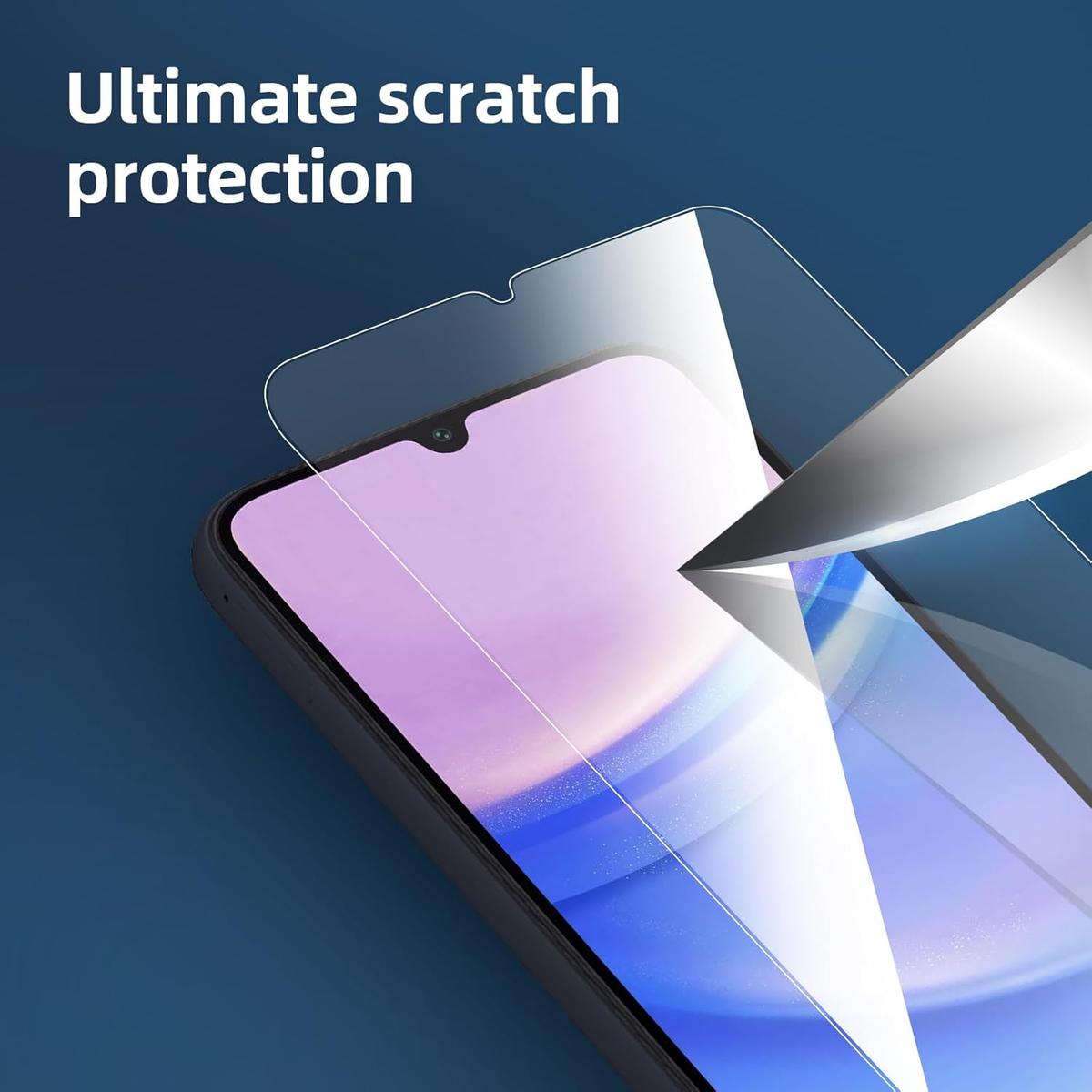 Tempered Glass Screen Protector for Samsung Galaxy A15 – Shatterproof, Anti-Scratch & HD Clear, photo 3 of 3