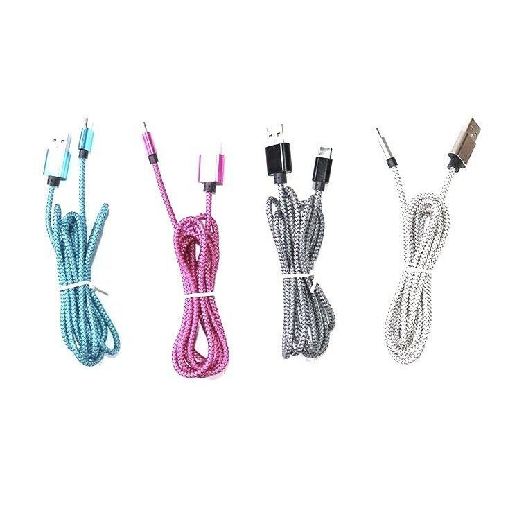 Heavy Duty 6-feet Fabric Type-C cable - Blue, photo 7 of 7