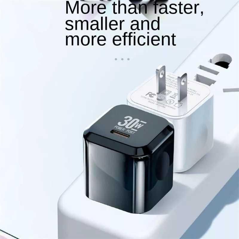 30W Fast Charger Block USB Type C Wall Power Adapter For iPhone 14, 14 pro, 14 pro max, photo 2 of 4