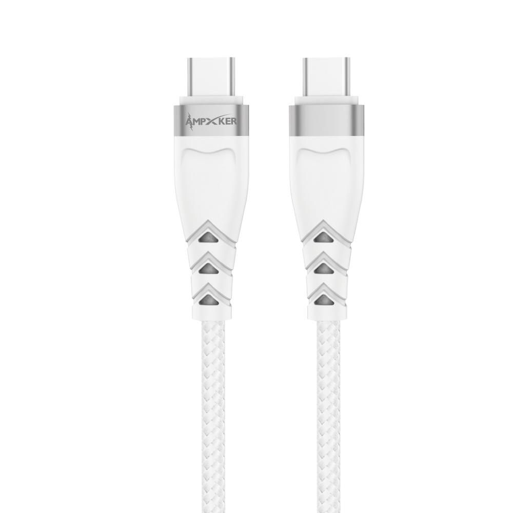 AUX Senior Cable - Jack 3.5mm to 3.5mm / PD Type C - Cable - 3 AMP - Fast Charging / USB to Type C (PD) - Cable - 2.4 AMP / PD Type C - Cable - 3 AMP, photo 3 of 4