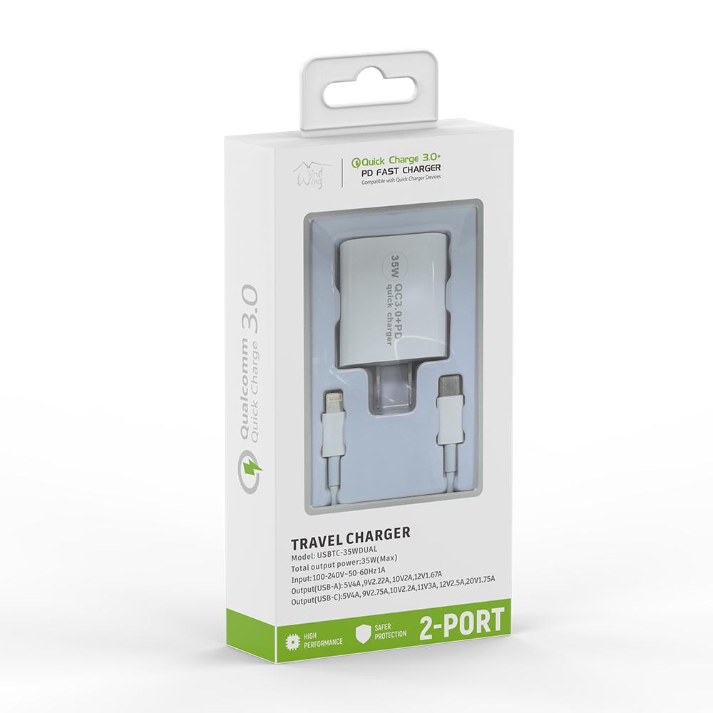 2IN1TC35W-C8PIN-DUAL-WH, photo 2 of 2