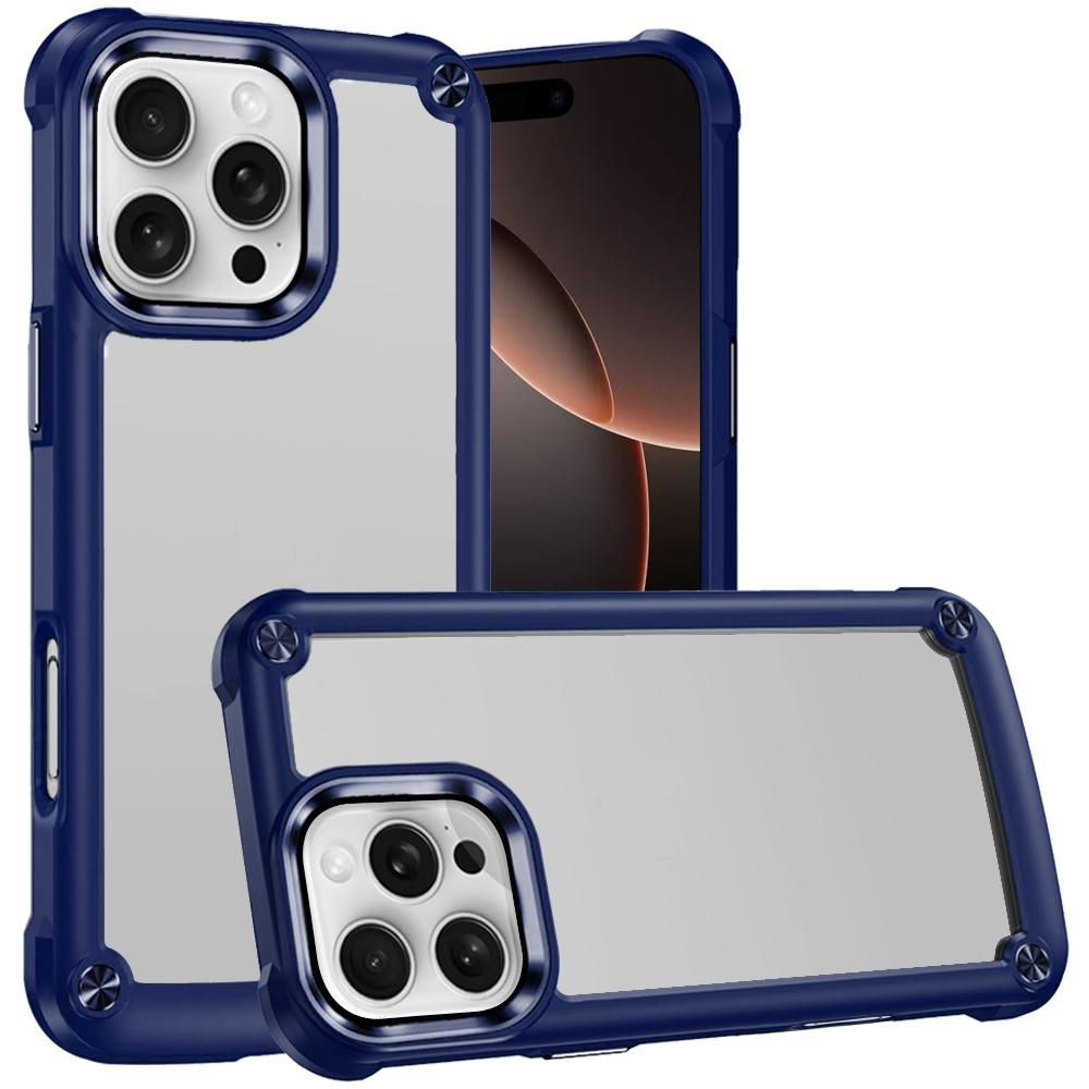 iPhone 16 Pro Max 6.9-Inch Ultimate CaseX Transparent Hybrid Case – Crystal Clear Back with Metal Buttons & Camera Guard, Slim Shockproof Design, photo 3 of 9