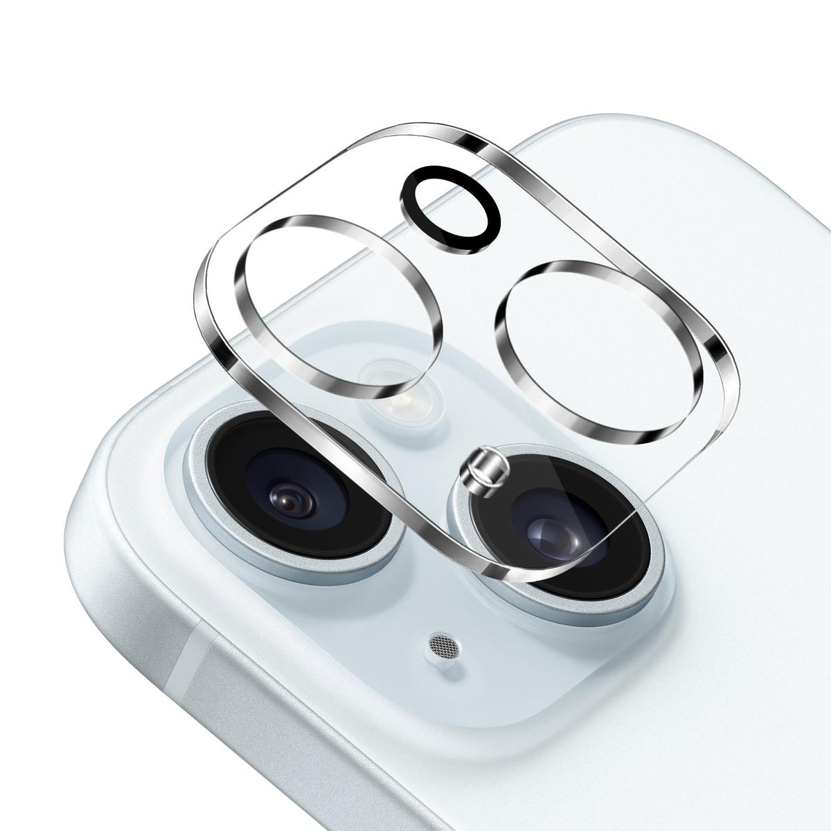 iPhone 15 Plus Camera Clear Tempered Glass(2.5D)