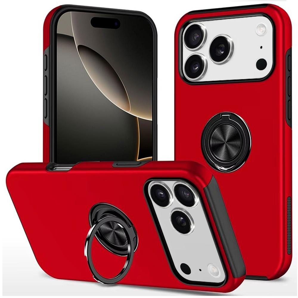 IPhone 17 Pro Cases CHIEF Oil Painted Magnetic Ring Stand Hybrid Case Cover, photo 2 of 2