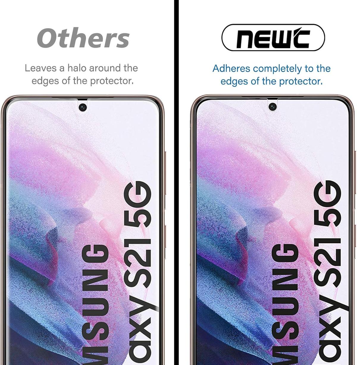 Tempered Glass Screen Protector for Samsung Galaxy S21 – Durable, Anti-Fingerprint & HD Clear, photo 2 of 4