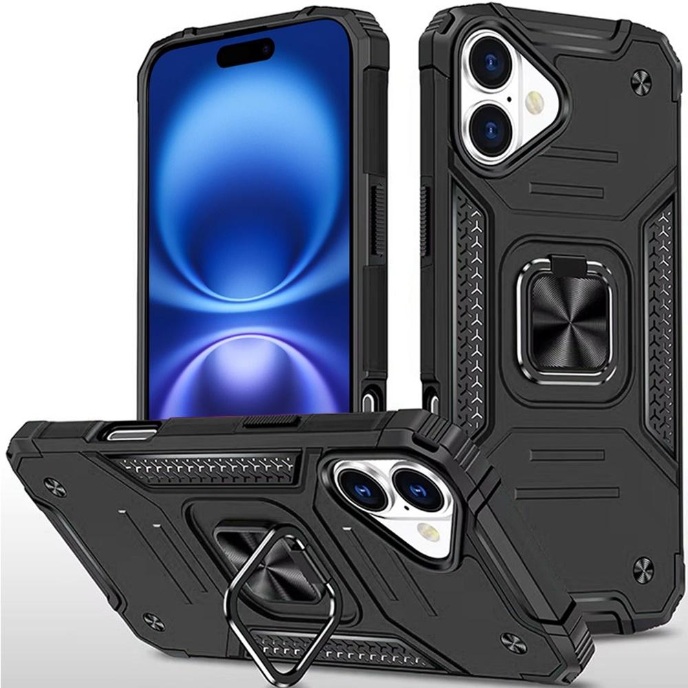 iPhone 17 Shockproof Armor Kickstand Cases. Available in Multiple Colors.