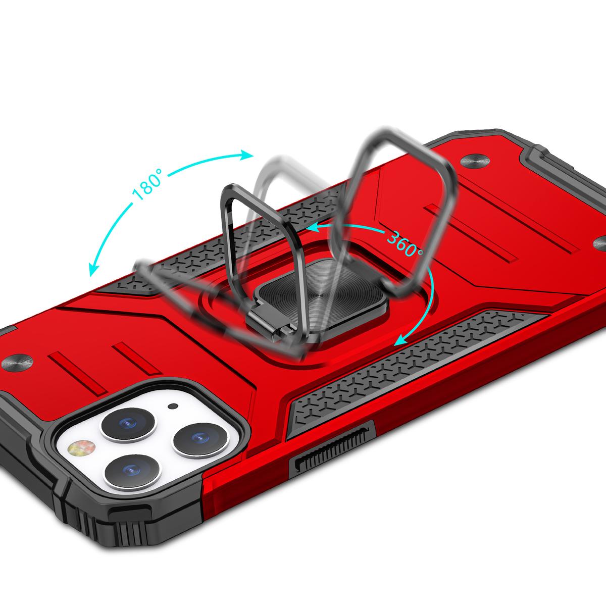 iPhone 14 Plus Robust Magnetic Kickstand Hybrid Case Cover with Shockproof Protection & Hands-Free Viewing, photo 6 of 7