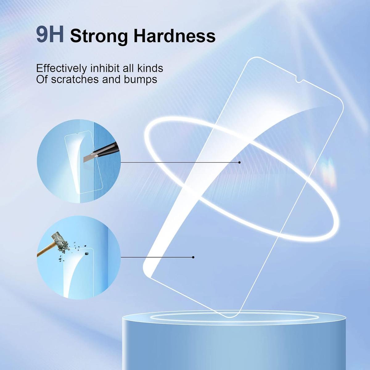 Pack of 3 Samsung Galaxy A04s Tempered Glass Screen Protectors – Ultra Durable, Anti-Scratch, HD Clarity & Easy Bubble-Free Install, photo 4 of 4
