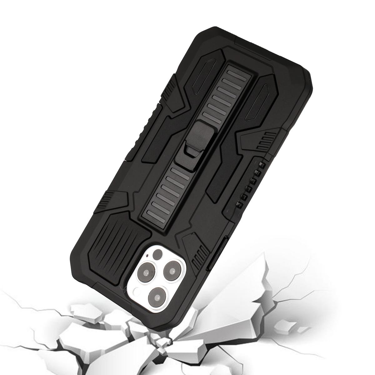 Apple iPhone 14 PRO 6.1" Rocker Kickstand Rugged Shockproof Hybrid Protective Case Cover, photo 3 of 7