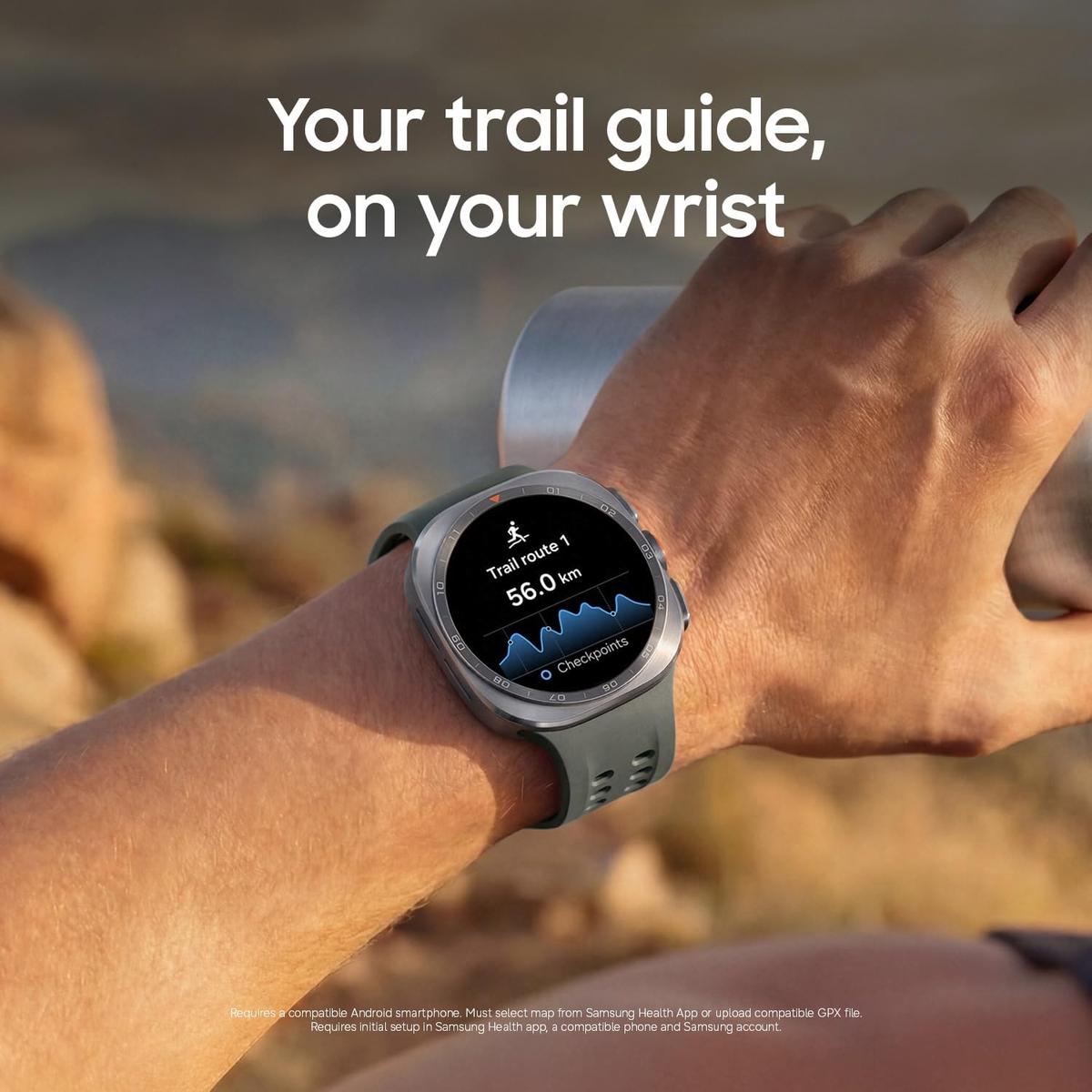 Samsung Galaxy Watch Ultra2 Smartwatch – 47mm LTE, Titanium Silver (US Version, 2-Year Warranty), photo 4 of 10