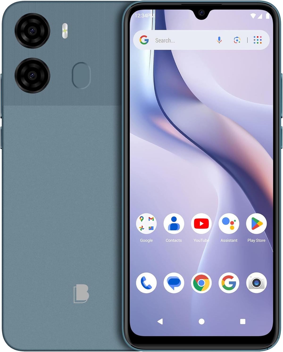 BLU K2 | Unlocked | 6.88” HD+ Display | 13MP Main Camera + 8MP Selfie Camera | 64GB | 5,000mAh Battery | Android 15 | US Version | US Warranty, photo 2 of 7
