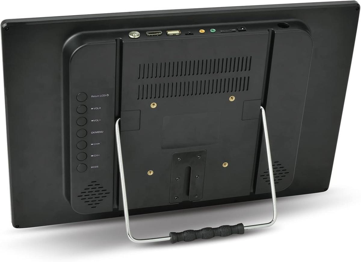 AudioBox TV-15 15.4" Portable Full HD LCD TV with USB, Micro SD, HDMI & Rechargeable Battery, photo 3 of 4