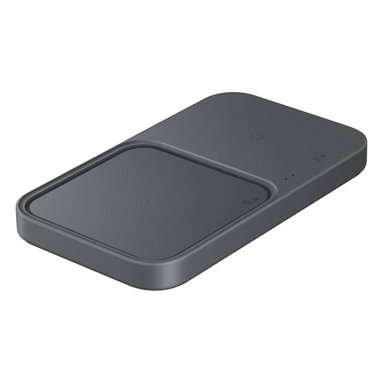 WIRELESS CHARGER DUO SAMSUNG 2 in 1 15W FAST CHARGE QI PAD – ADAPTER BLACK, photo 3 of 6