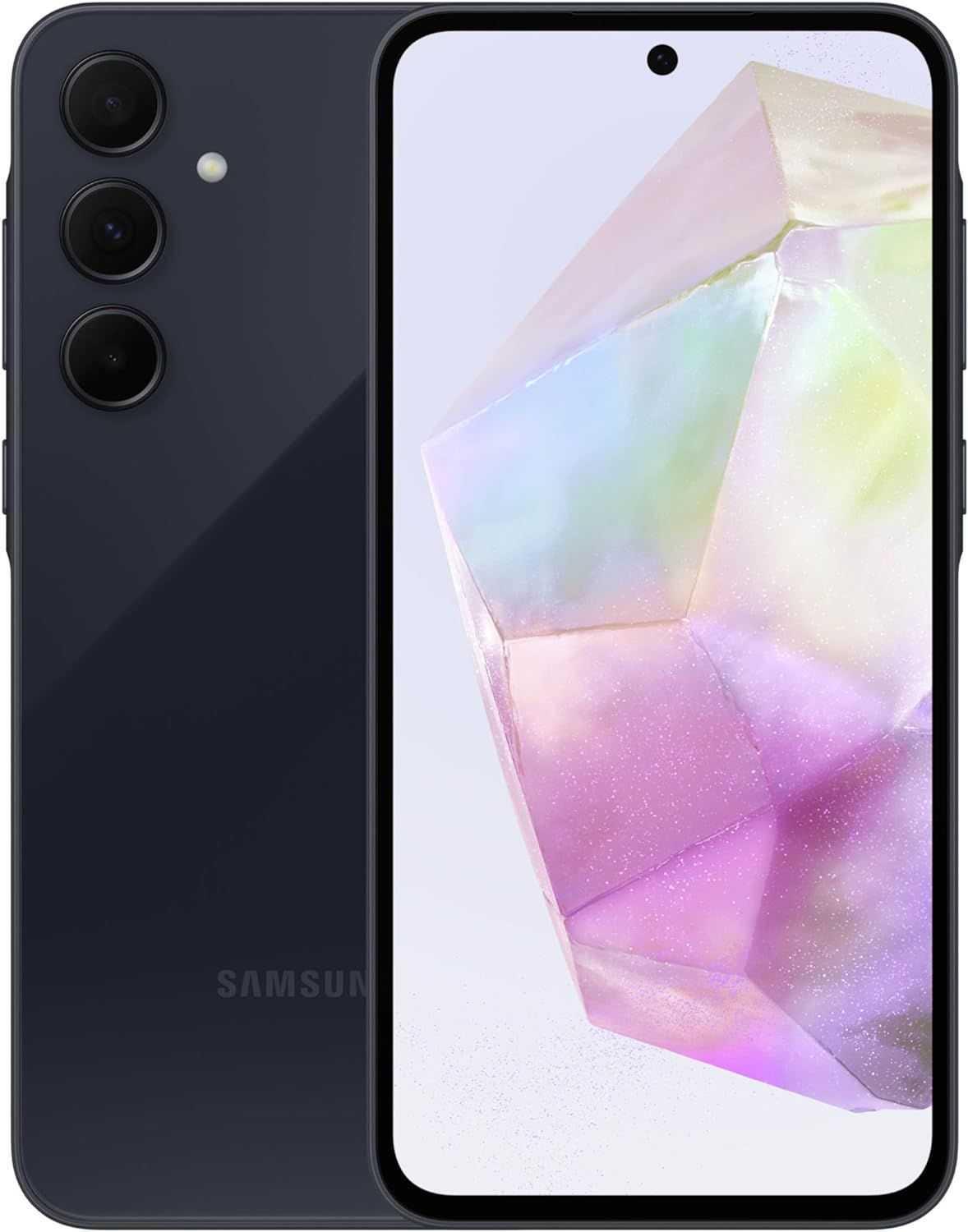 SAMSUNG Galaxy A35 5G A Series Cell Phone, 128GB Unlocked Android Smartphone, AMOLED Display, Advanced Triple Camera System, Expandable Storage, Rugged Design