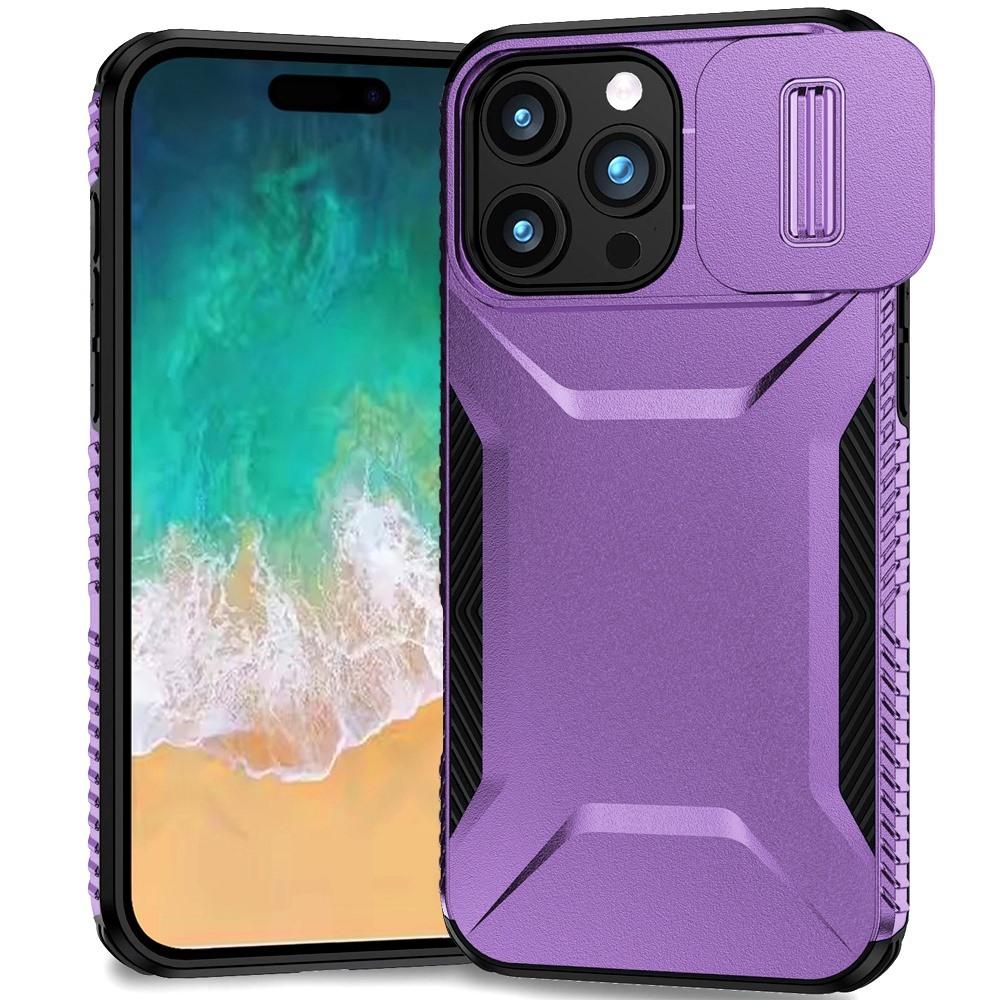 iPhone 16 Pro Max 6.9-Inch Case – Ultimate U Design Hybrid Cover with Slide Camera Window, Shockproof Dual Layer Protection