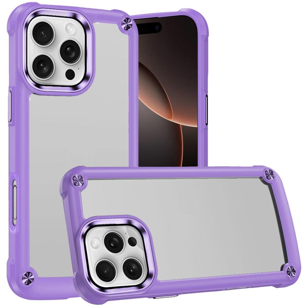 iPhone 16 Pro Max 6.9-Inch Ultimate CaseX Transparent Hybrid Case – Crystal Clear Back with Metal Buttons & Camera Guard, Slim Shockproof Design, photo 5 of 9