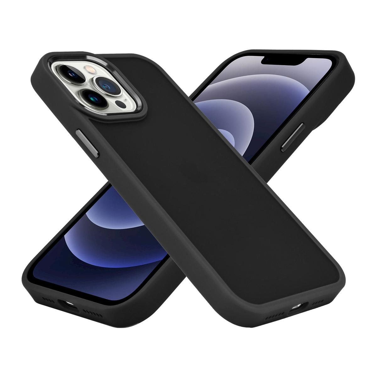 iPhone 15 Plus Polished Oil Thick Acrylic Hybrid Case with Metal Buttons, photo 6 of 9