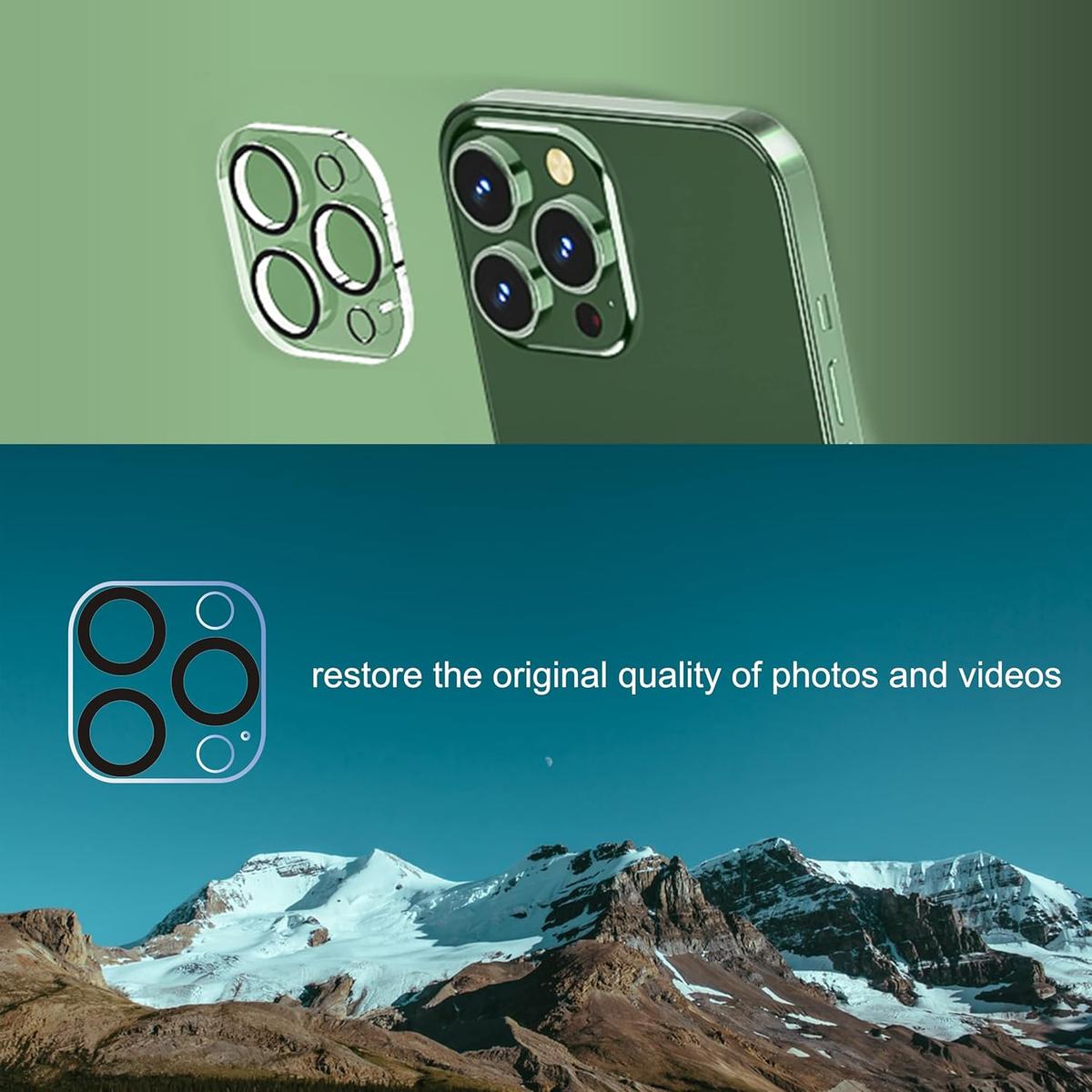 Glass Camera Lens Protector for iPhone 16 / 16 Pro / 16 Pro Max – Ultra-Clear, Scratch Resistant, Easy Installation, photo 5 of 5