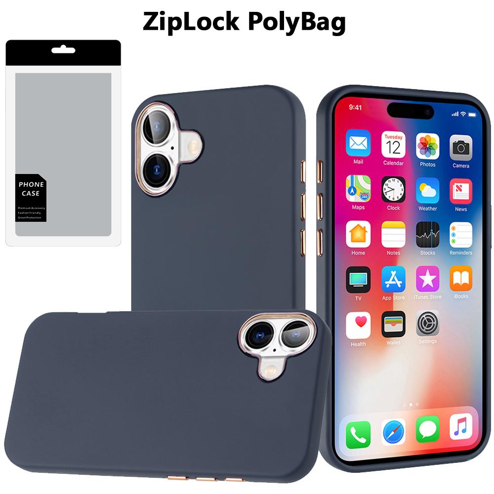 iPhone 16 (6.1") Classy Slick Hybrid Case – Chrome Trim, Slim Fit, Premium Protection, photo 5 of 6