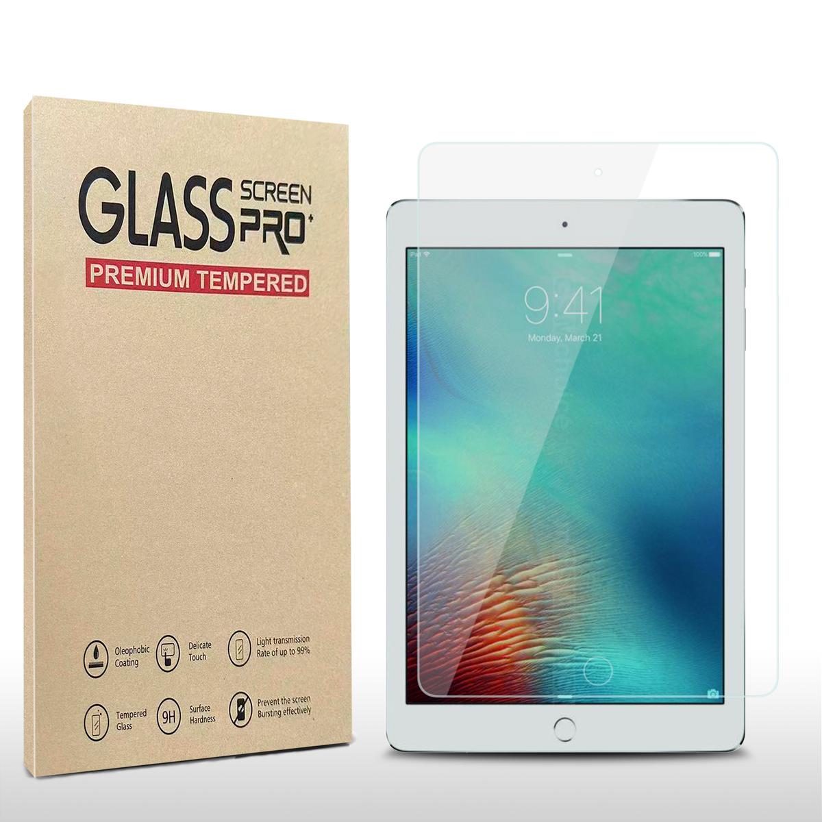 Apple New iPad 9.7 inch Tablet HQ AB Glue Tempered Glass .33mm Thick