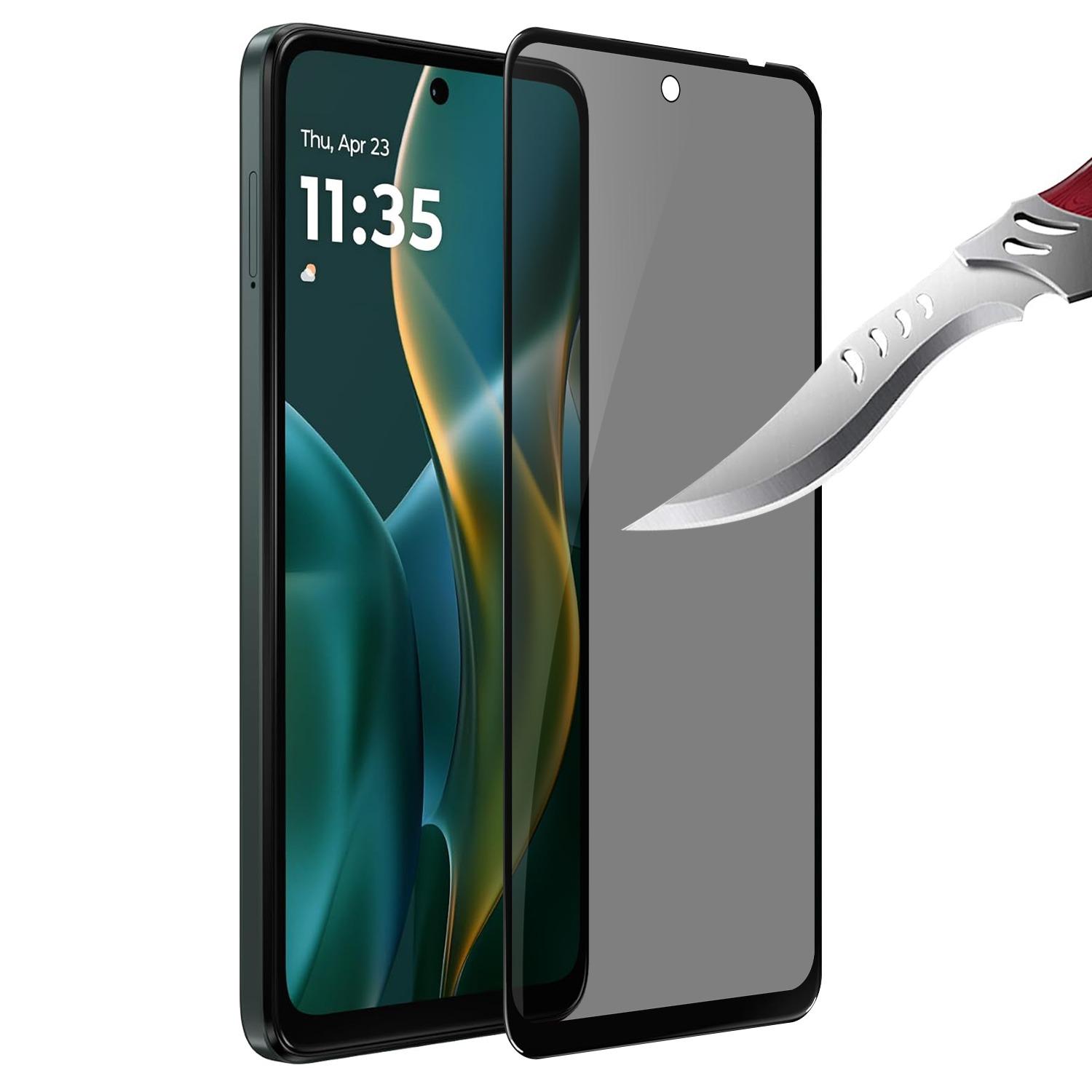 Moto G Power 2025/2026 Privacy Tempered Glass Screen Protector