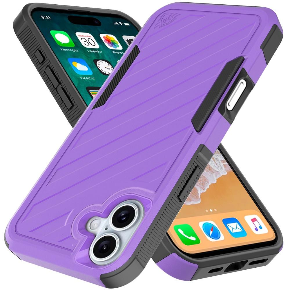 iPhone 16 Plus 6.7" METKASE Dual Layer Hybrid – Noble Lined, Slide-Out Pack, photo 6 of 12