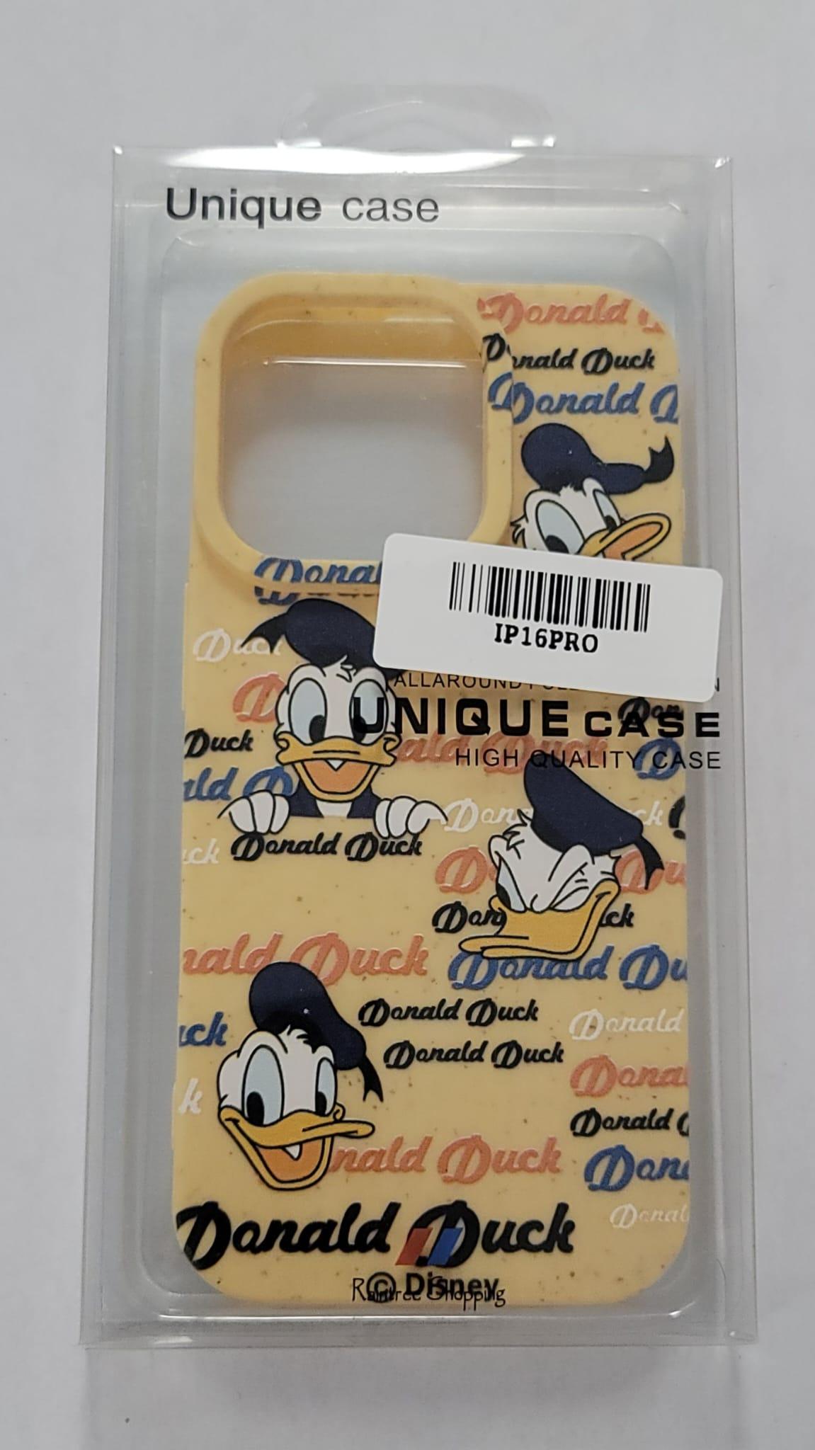 Donald Duck Printed Case for iPhone 16 Pro – Unique Cartoon Design