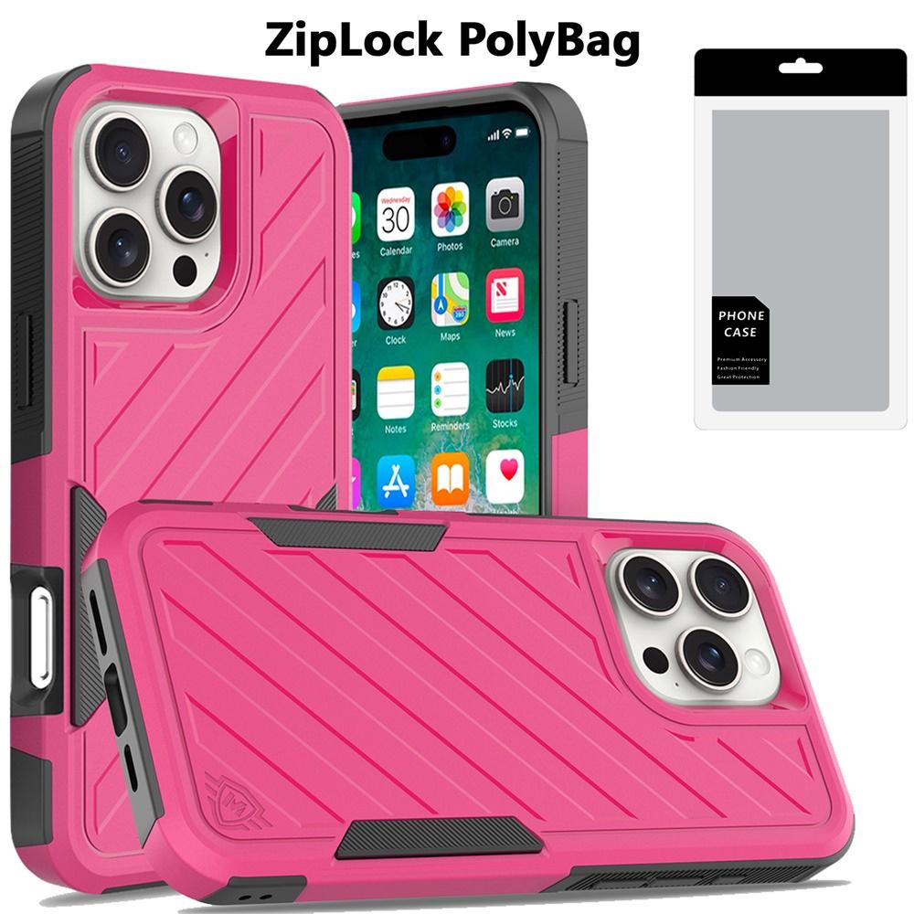 iPhone 16 Pro Max Case 6.9-Inch – Noble Lined Shockproof Dual Layer Hybrid Cover, Rugged Military-Grade Protection, Slim Fit Design, photo 2 of 4