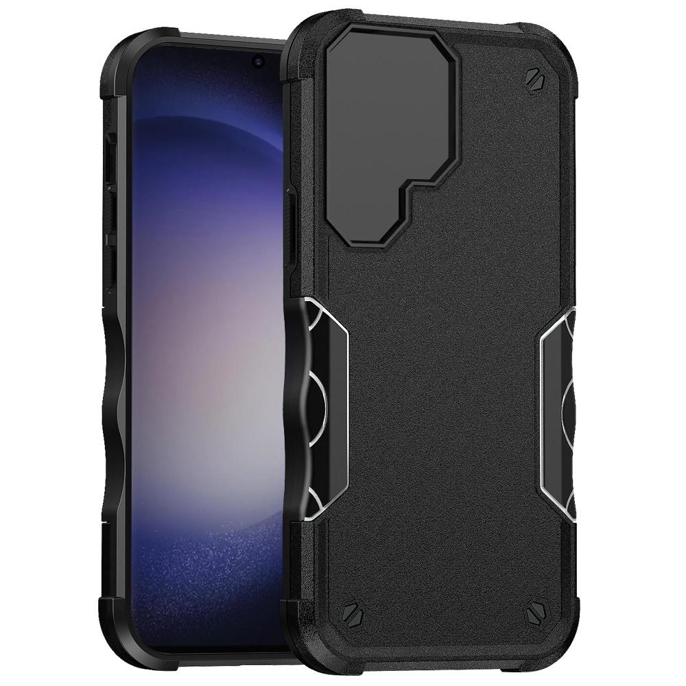 Samsung Galaxy s24 Plus Exquisite Tough Shockproof Hybrid Case Cover - Black