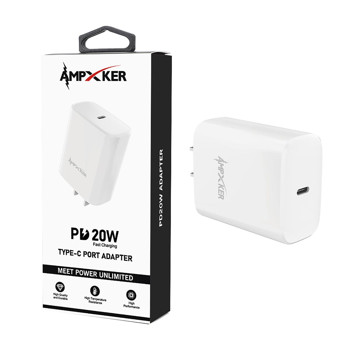 Type C - Adapter - PD 20WT - White