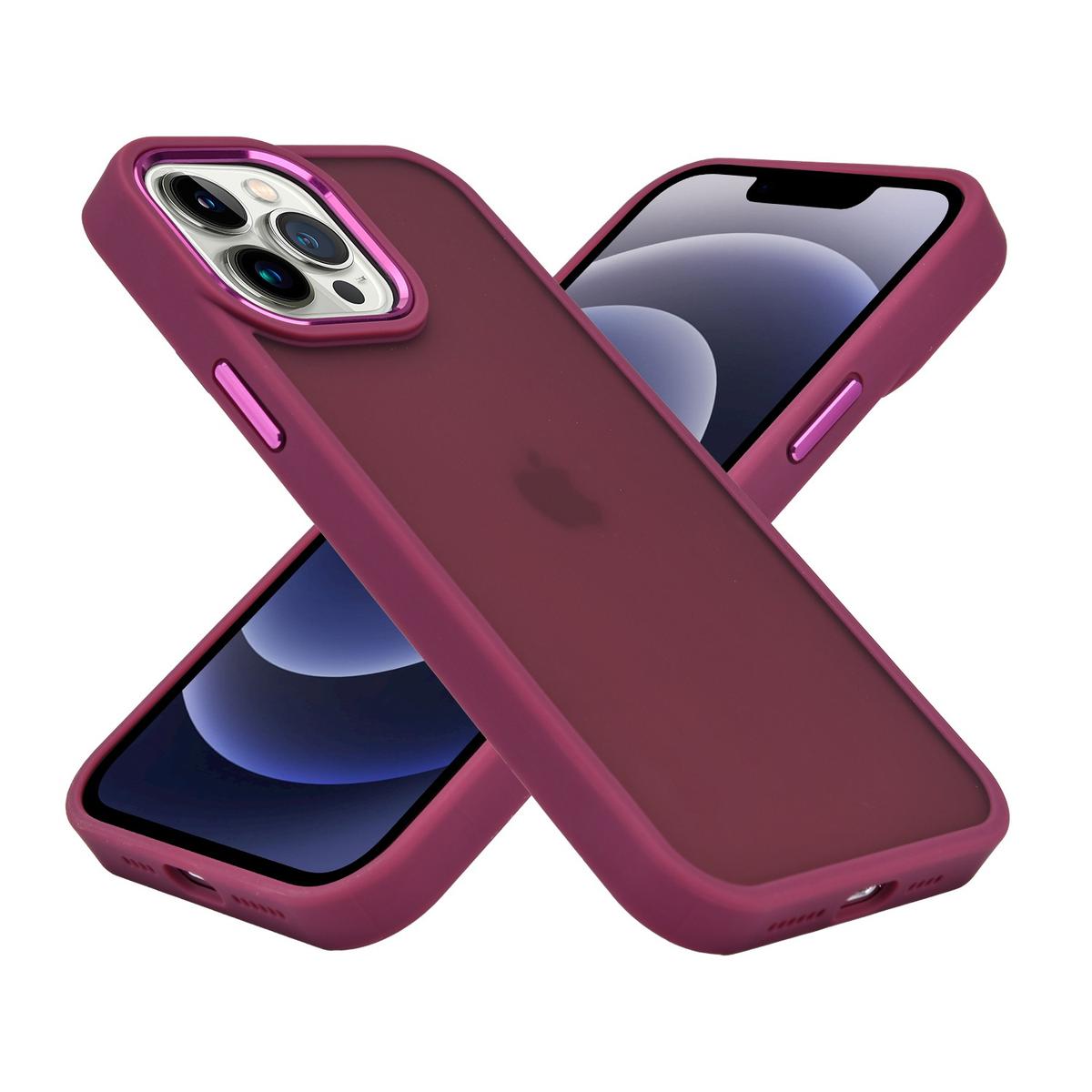 iPhone 14 Plus Polished Oil Thick Acrylic Hybrid Case with Metallic Buttons – Glossy Finish & Full Protection, photo 2 of 4